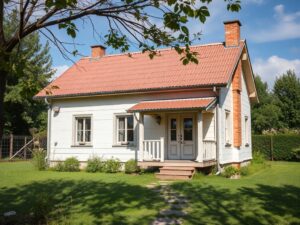 УРАЛДИС | Как выбрать крышу для дома из клееного бруса?