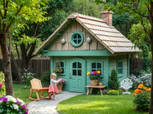 УРАЛДИС | Детский домик из клееного бруса